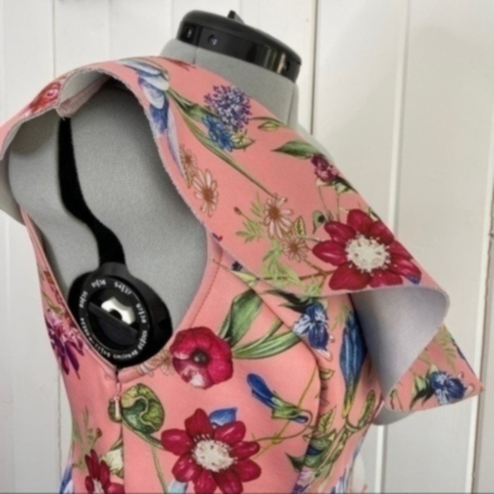 ASOS DESIGN Floral One Shoulder Ruffle Dress​​​ - Picture 8 of 10